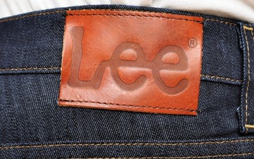 LEE spodnie SLIM low jeans navy POWELL _ W29 L34
