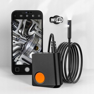 ЭНДОСКОПНАЯ КАМЕРА ДЛЯ ПРОВЕРКИ 2xКАМЕРА 5M 8+1 LED ТЕЛЕФОННОЕ ПРИЛОЖЕНИЕ WIFI FHD IP67