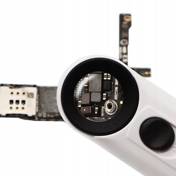 PROFESJONALNA LUPA POWIĘKSZAJĄCA 40x 21mm PODŚWIETLENIE 2x LED