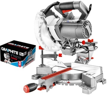 PIŁA UKOSOWA UKOŚNICA 1400W 185x16mm GRAPHITE