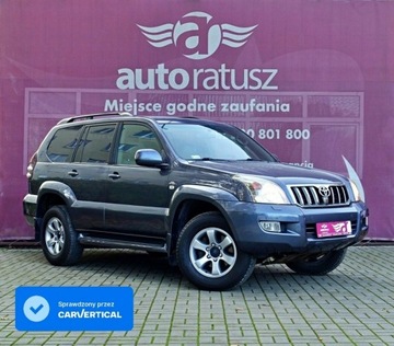 Toyota Land Cruiser IV 3.0 D-4D 173KM 2008 Toyota Land Cruiser Salon Polska. Automat. 8 osób