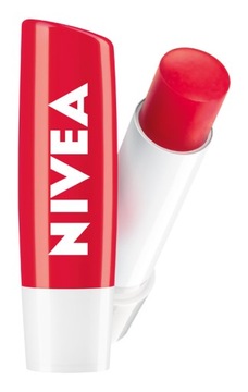 NIVEA Pomadka ochronna do ust truskawkowa - STRAWBERRY Shine
