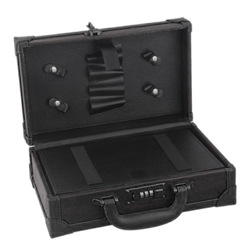 Clippers Barber Lock Case Organizer Czarny - Mały
