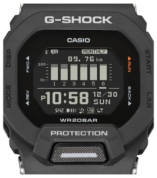 Zegarek Casio G-SHOCK SMART GBD-200 PEDOMETR BLUETOOTH +Box + Grawer gratis