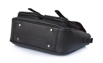 COBY СУМОЧКА ЖЕНСКАЯ ПОЧТОВАЯ СУМКА ЧЕРНАЯ КОЖАНАЯ МОДНАЯ