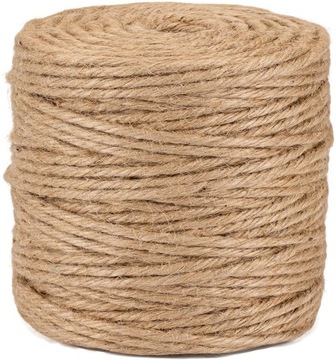 Sznurek Jutowy Pakowy 5mm 4kg 800m Naturalny EKO