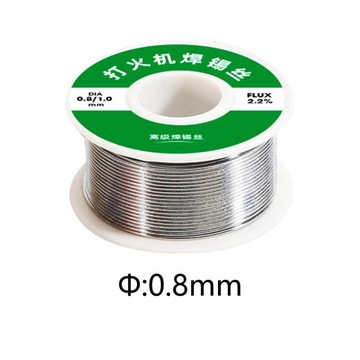 Паяльная проволока Удобная в использовании, многофункциональная, одноразовая, 50 г, 0,8 мм