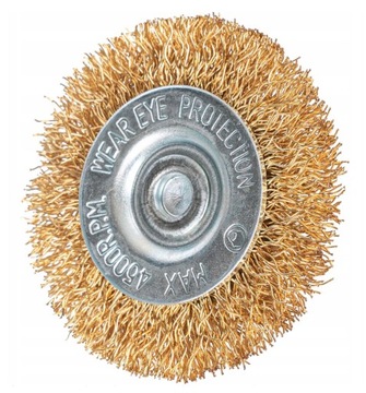 ZESTAW SZCZOTEK DRUCIANYCH SZCZOTKA NA WIERTARKĘ WKRĘTARKĘ DO METALU 5szt