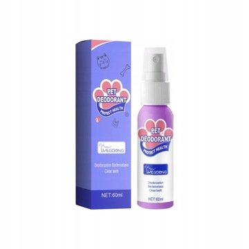 60ml Pet Oral Cleanse Spray Artykuły Dla Zwierząt