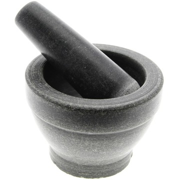 КУХОННАЯ СТУПКА С ПЕСТИКОМ, КАМЕННЫЙ МРАМОР