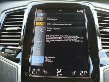 Volvo XC90 II 2022 Volvo XC 90 Inscription, pneumatyka, 40 tys km, zdjęcie 31