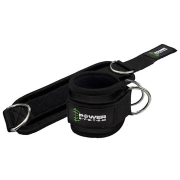 POWER-SYSTEM OPASKI ANKLE STRAPS GYM GUY UCHWYT DO WYCIĄGU Z RZEPEM 2 szt.