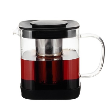 СТЕКЛЯННЫЙ КУВШИН ДЛЯ ЧАЯ КОФЕ ТРАВЫ 600 мл 0,6 Л KAMILLE