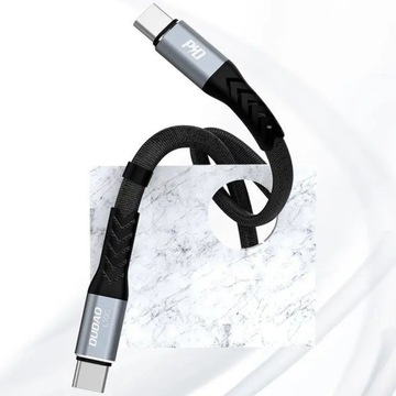Короткий кабель USB-C — USB-C для Android Auto | 23 см