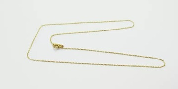 ZŁOTY ŁAŃCUSZEK 585, 14K, 1,98G, 46CM
