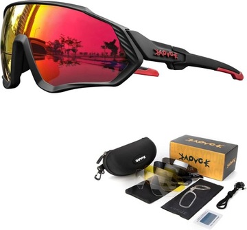 OKULARY ROWEROWE KAPVOE OKULARY PRZECIWSŁONECZNE MTB