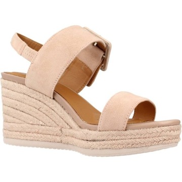 Geox Damskie sandały D Ponza Espadryille Wedge