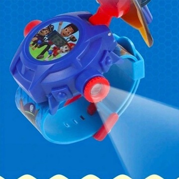PAW PATROL PAW LED 3D ЧАСЫ С ПРОЕКТОРОМ SKYE