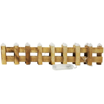 Зимний городок, вертеп, забор со снегом и светодиодами