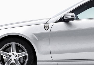 Автомобильная наклейка с логотипом Mercedes Benz Shield