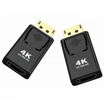 АДАПТЕР ПОРТ ДИСПЛЕЯ DP DISPLAYPORT на HDMI 4K