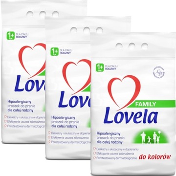 Стиральный порошок Lovela Family Цвет Белый 6,3кг 84 пр