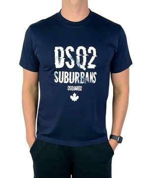 DSQUARED T-SHIRT KOSZULKA MĘSKA ICON XL