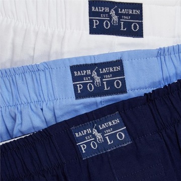 POLO RALPH LAUREN BOKSERKI MĘSKIE 3-PACK L