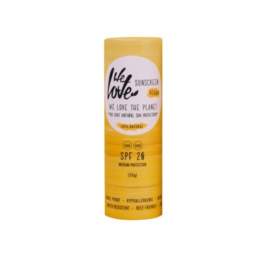 SZTYFT PRZECIWSŁONECZNY SPF20 100% NATURALNY 50g