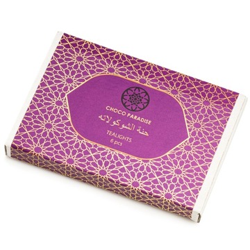 Yasmeen Choco Paradise świeca sojowa tealight 6szt