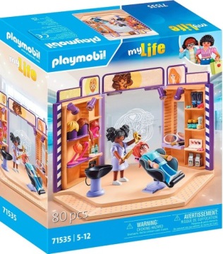 PLAYMOBIL 71535 - BARBERSHOP I SALON FRYZJERSKI - MY LIFE SHOPPING - NOWOŚĆ