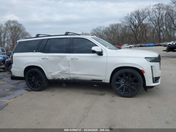 Cadillac Escalade III 2022 Cadillac Escalade 2022r., Sport Platinum, od ubezpieczalni 6.2 Benzyna, zdjęcie 7