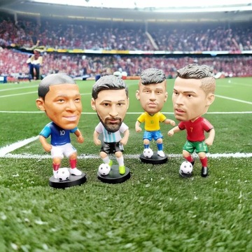 ФИГУРКА С КИВАЮЩЕЙ ГОЛОВОЙ ФУТБОЛИСТ МБАППЕ МЕССИ РОНАЛДУ НЕЙМАР ПСЖ ДЛЯ АВТОМОБИЛЯ