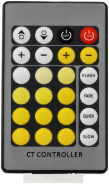 Инфракрасная светодиодная многобелая CCT полоса контроллер пульт дистанционного управления