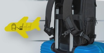 Рюкзак для ноутбука NATEC Camel Lite, черный, 15,6 дюйма, 19 л