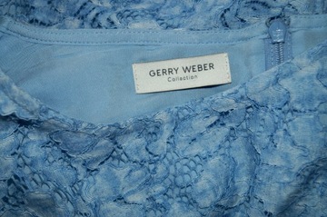 GERRY WEBER błękitna koronkowa sukienka J.NOWA 46