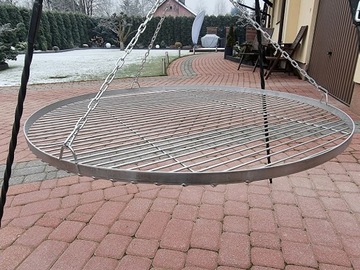 НЕРЖАВЕЮЩАЯ РЕШЕТКА 80 СМ САДОВЫЙ ГРИЛЬ И КАЧЕСТВО