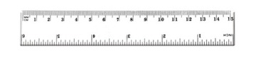 Linijka 15cm Tetis