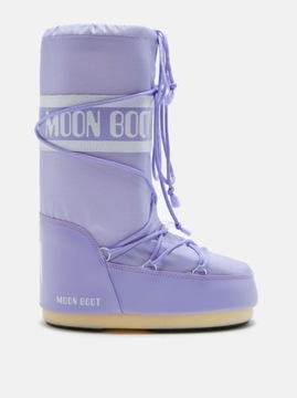 Fioletowe Buty Śniegowe MOON BOOT ICON NYLON Wodoodporne r.39/41