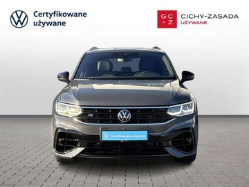 Volkswagen Tiguan II SUV R 2.0 TSI 320KM 2022 Volkswagen Tiguan R 4Motion DCC ACC Kamery 360 HarmanKardon Panorama Faktu, zdjęcie 7