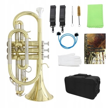 Kornet B Płaski instrument dęty blaszany