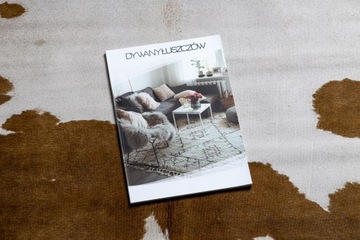 КОВЕР ИЗ ИСКУССТВЕННОЙ КОЖИ 100х150 см КОРОВАЯ КОЖА #C145