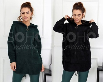 ALPAKA SWETER BLUZA SPORTOWA KAPTUR KOLORY 2343