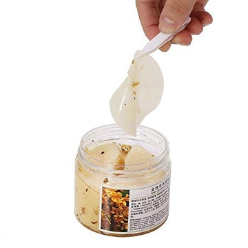 Plaster pod oczy, złoty osmanthus, kolagen, płatki