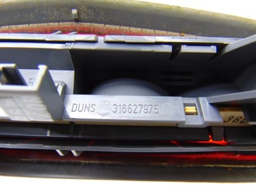 ЛАМПА Стоп-сигнал OPEL CORSA D 3D 316627975