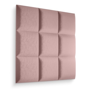 4x Розовая мягкая панель 40x30 см
