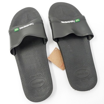 Havaianas Slide Brasil Slides, Schwarz 47/48 EU