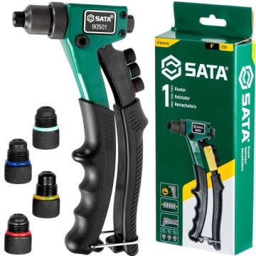 SATA Nitownica Ręczna Krótka 2,4-4,8 mm