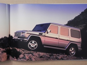 Prospekt - MERCEDES G-KLASSE W463 - 2002 r