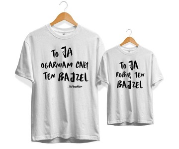 Koszulki dla taty i syna, Prezent dla Taty i Syna, Syn i Tata, Dzień Taty